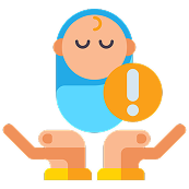 Icon of a person carrying a box symbolizing delivery service