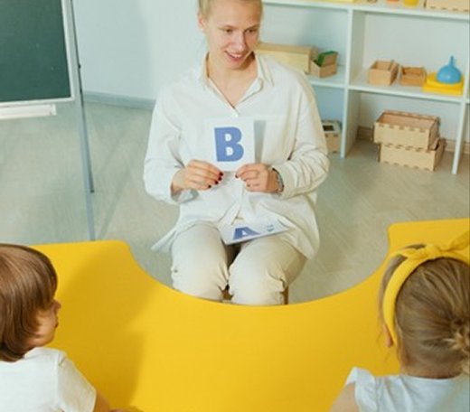 Children engaging in a craft activity at Quokka Kids in Beaver Dam.