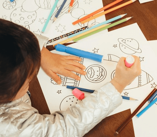Children engaged in hands-on learning at Quokka Kids daycare in Beaver Dam, WI
